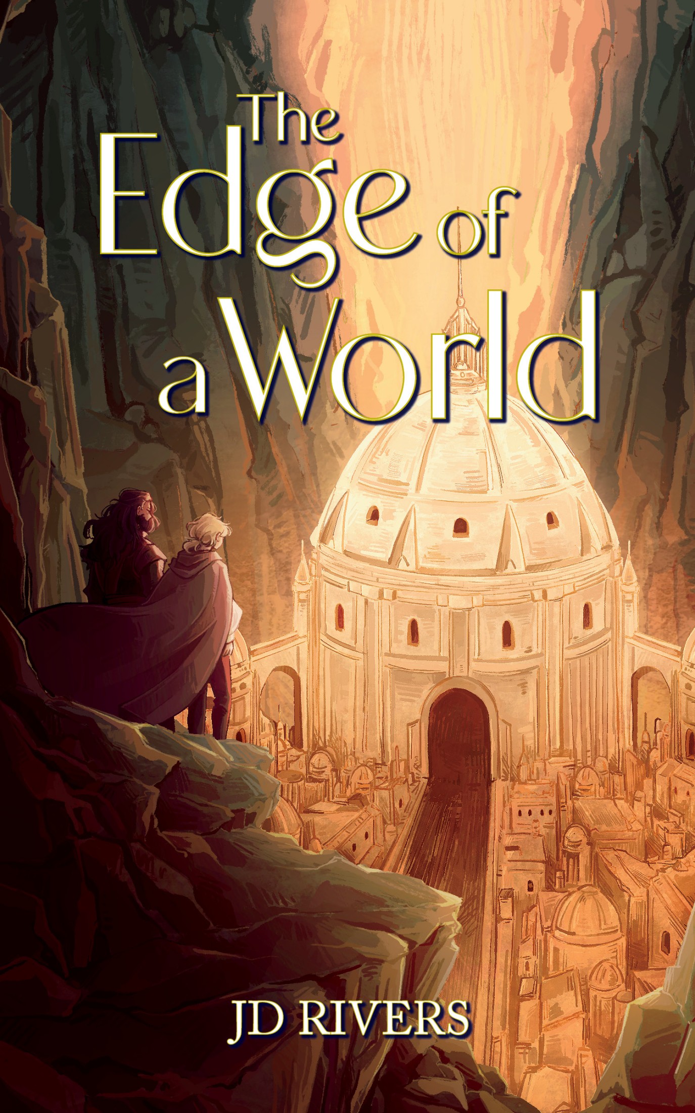 The cover for Edge of a World by JD Rivers